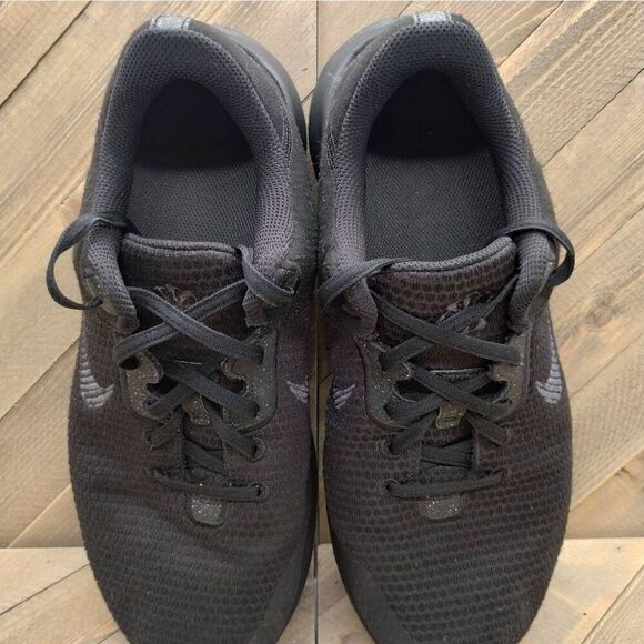 Nike Flex Experience 11 Next‎ Nature Running Shoes Mens Size 9 Wide Triple Black main image 8